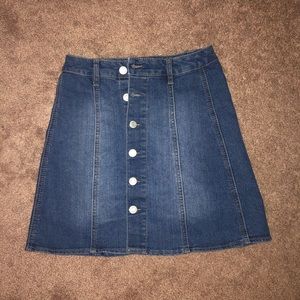 Jean skirt